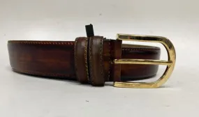 Style: C Collection Brown Leather Belt