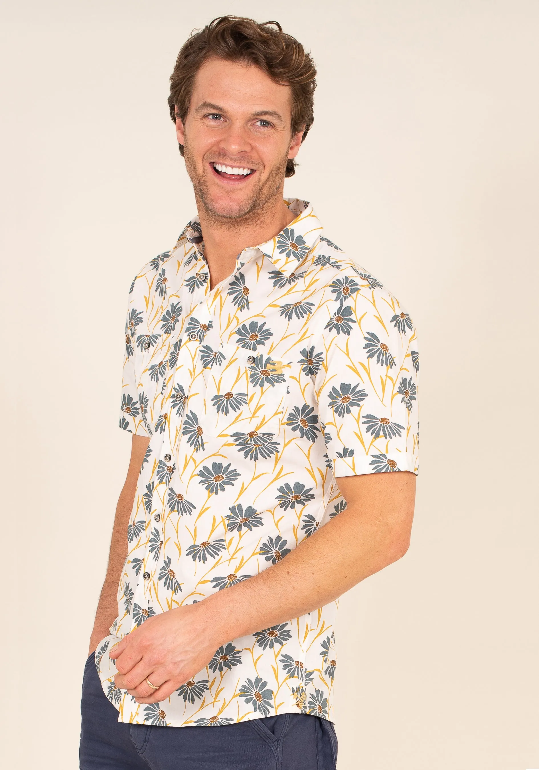 Sunflower Print Shirt