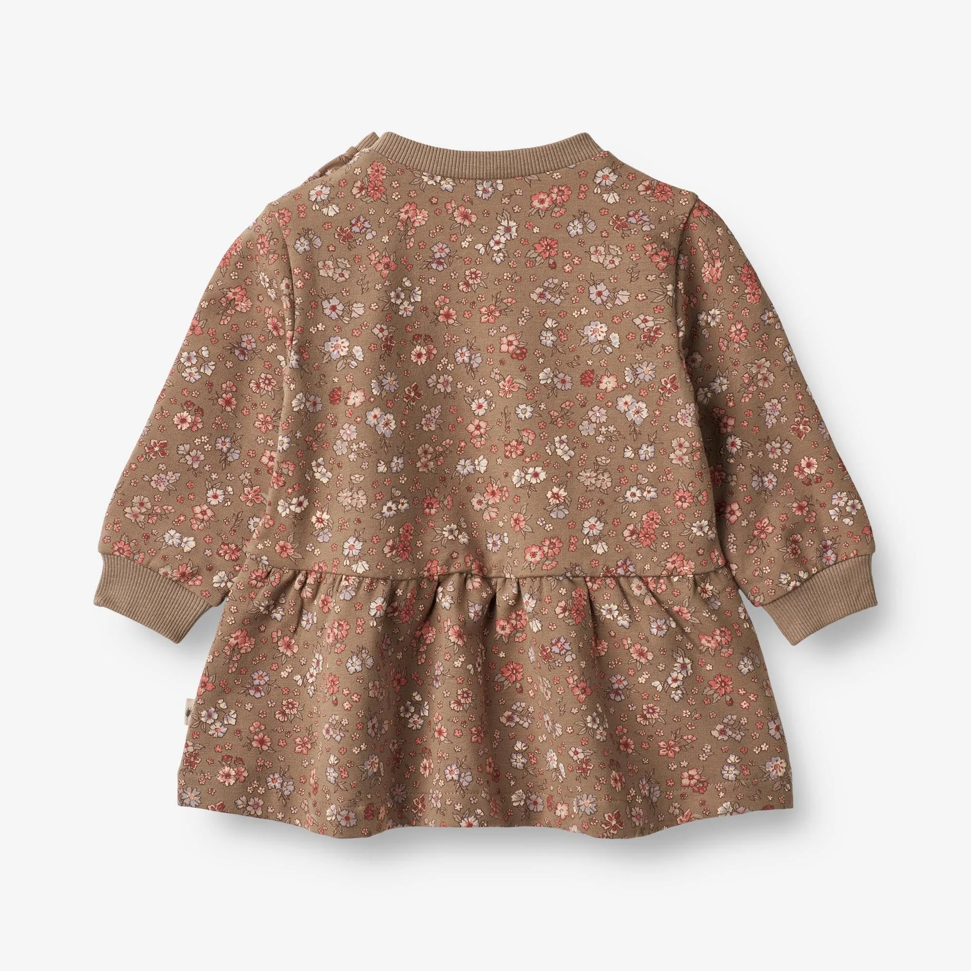 Sweat Dress Zenia | Baby - cocoa brown meadow