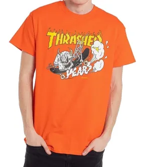 T-Shirt Thrasher 40 Years Neckface - Orange - men´s