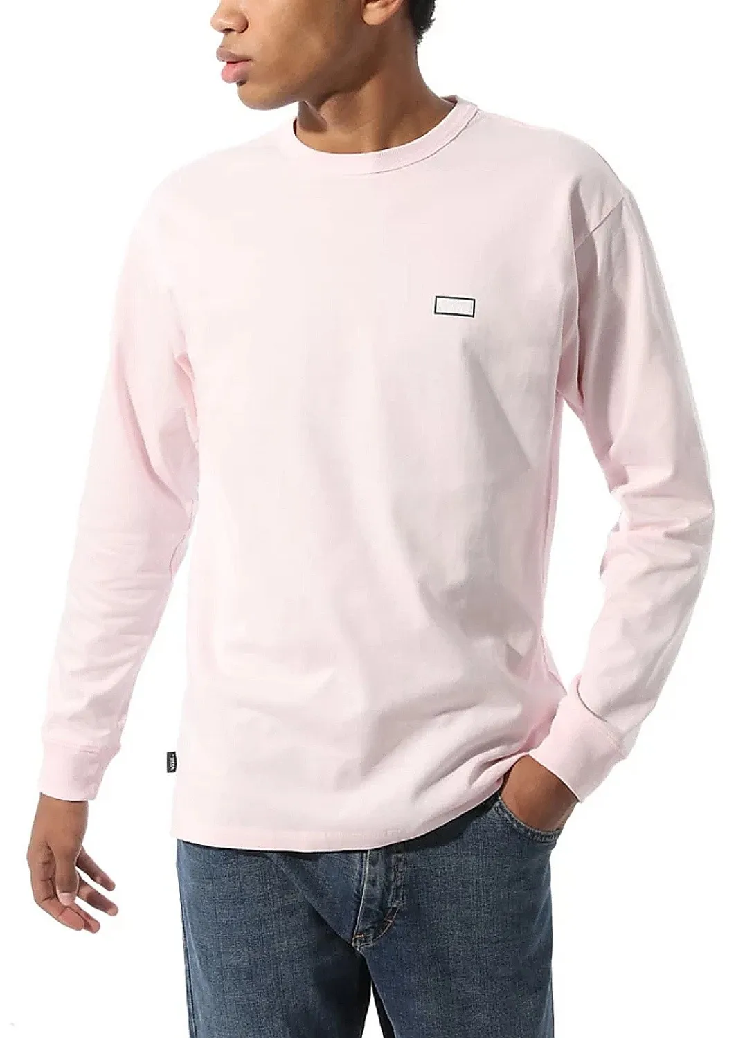 T-Shirt Vans Off The Wall Classic Graphic LS - Vans Cool Pink - men´s