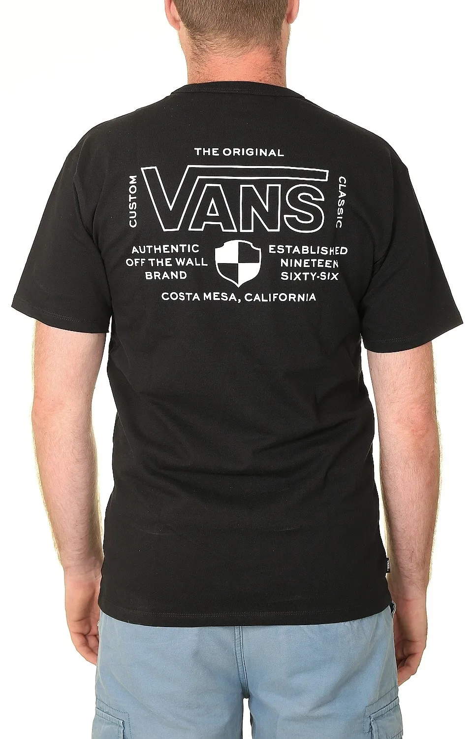 T-Shirt Vans Off The Wall Drop V DNA Logo - Black - men´s