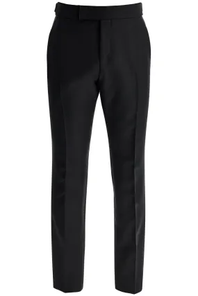 TAILORED WOOL AND MOHAIR TROUSERS