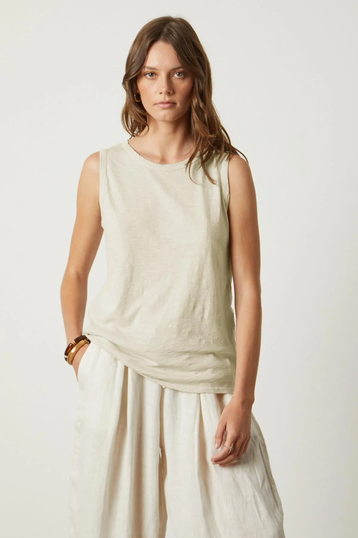 TAURUS COTTON SLUB TANK