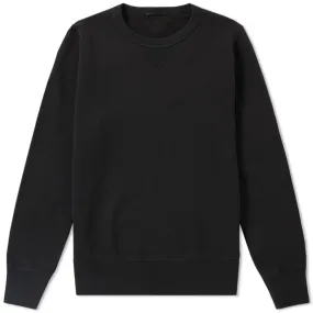 Ten C Mako Cotton Crew SweatBlack