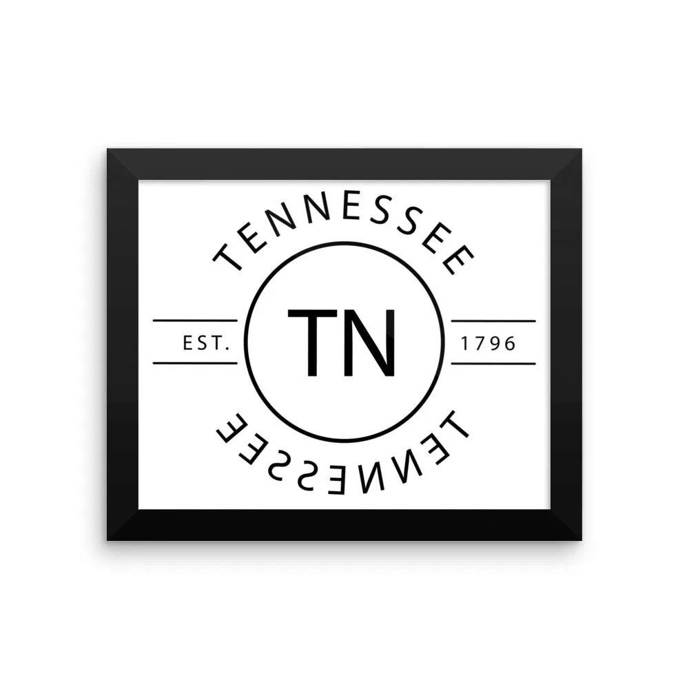 Tennessee - Framed Print - Reflections