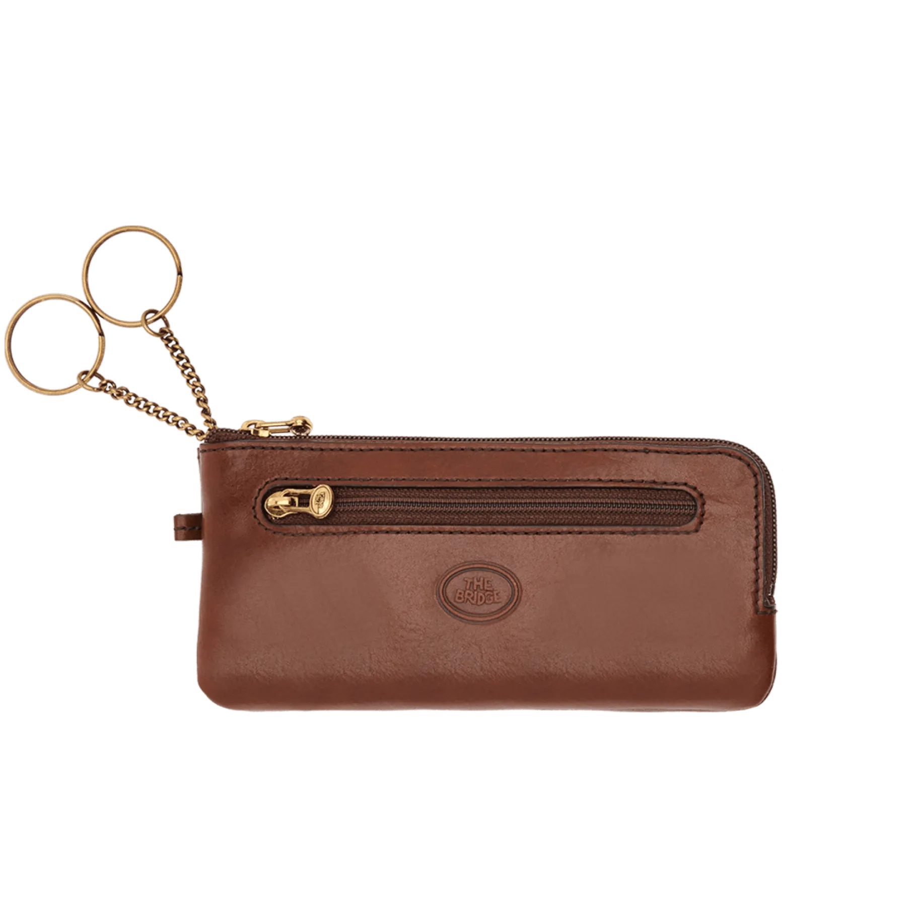 The Bridge - Story Uomo Leather Key Case in Brown