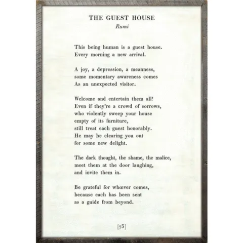 The Guest House Art Print (Poetry Collection)