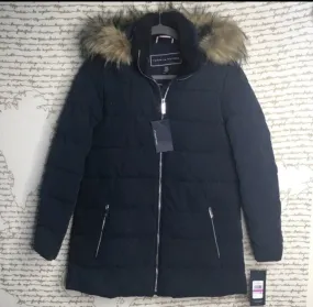 tommy hilfiger puffer down alternative parka coat