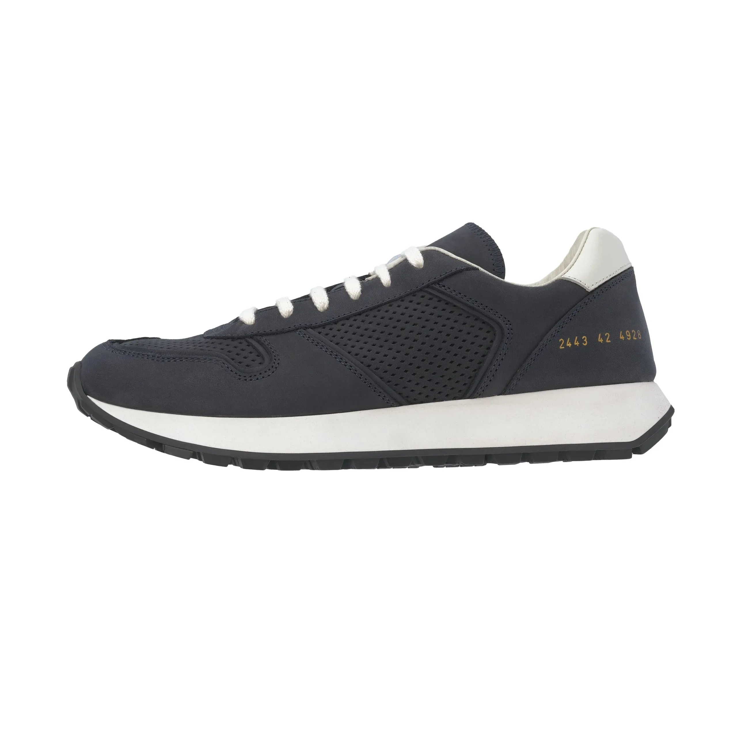 Track Premium Navy Suede