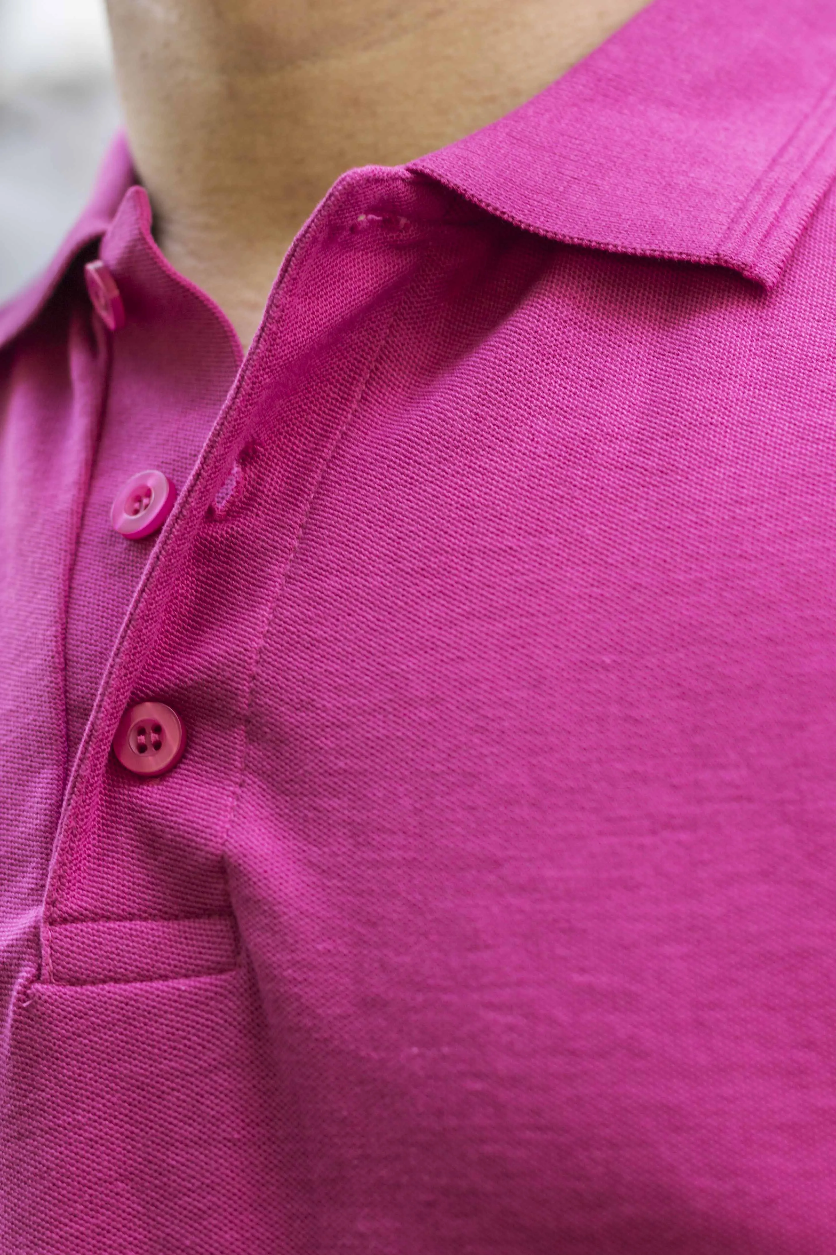 Tricou Polo Purpuriu