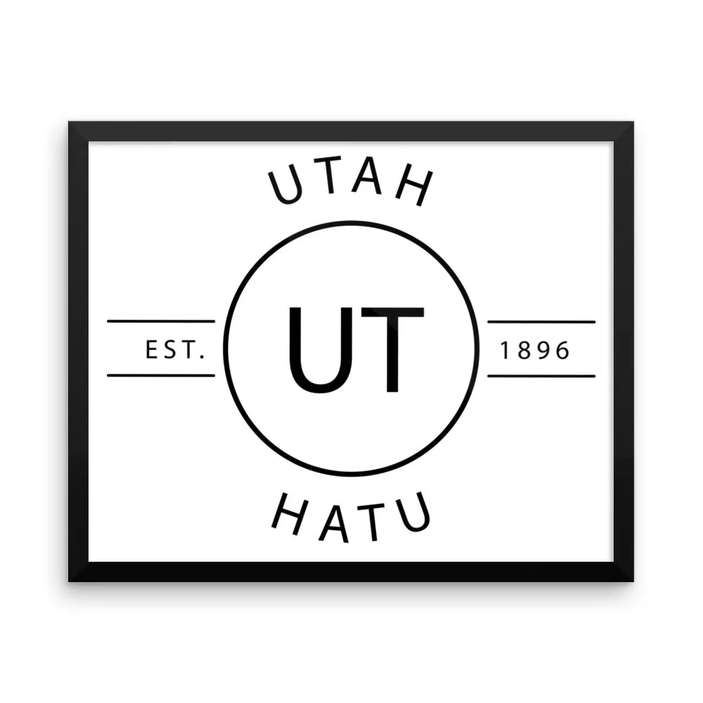 Utah - Framed Print - Reflections