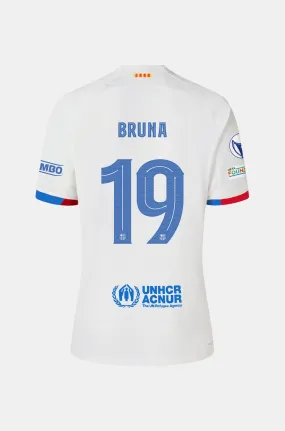 UWCL FC Barcelona away shirt 23/24 – Junior  - BRUNA