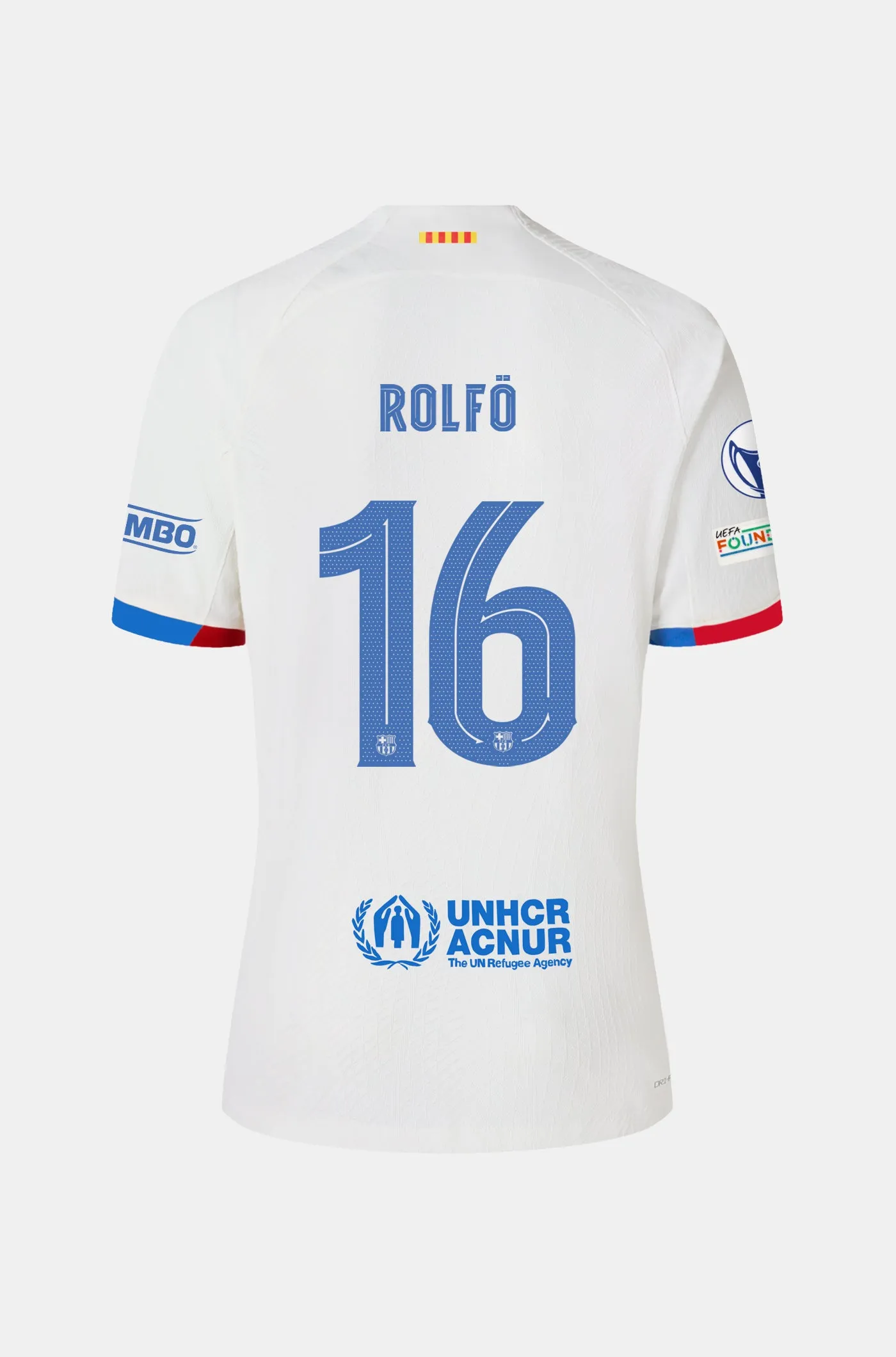 UWCL FC Barcelona away shirt 23/24 – Junior  - ROLF