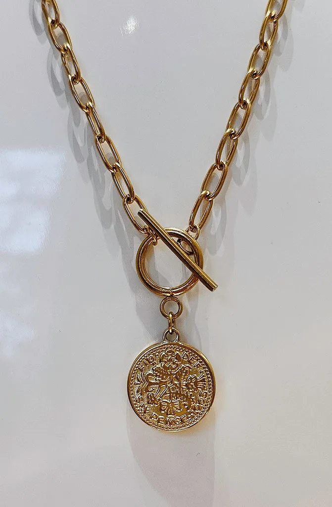 VINTAGE COIN NECKLACE