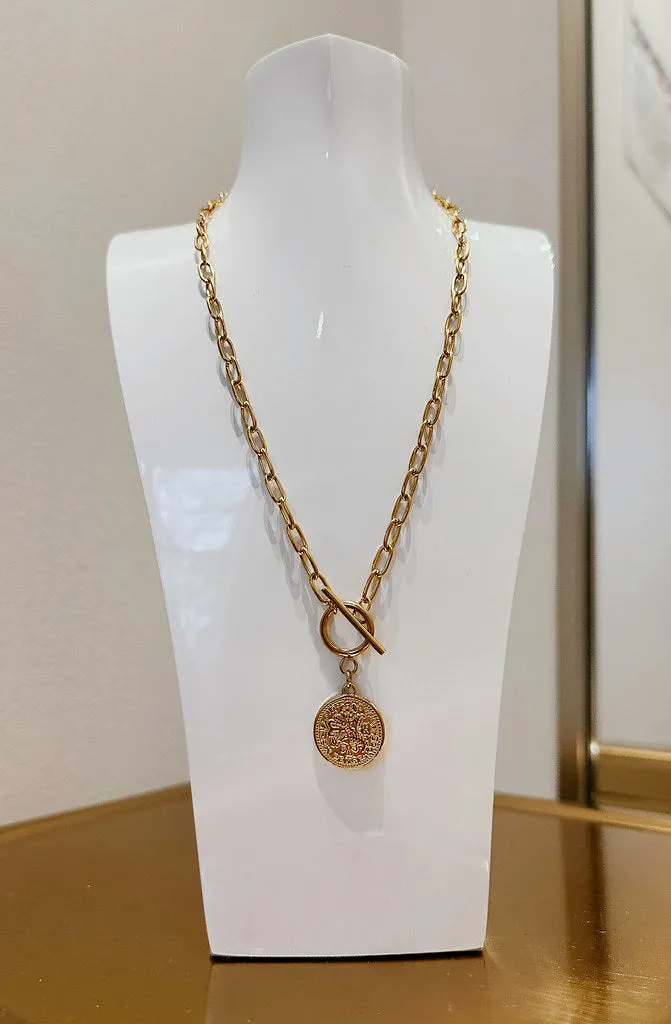 VINTAGE COIN NECKLACE