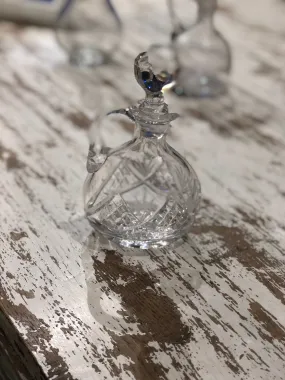 vintage elegant glass bottle