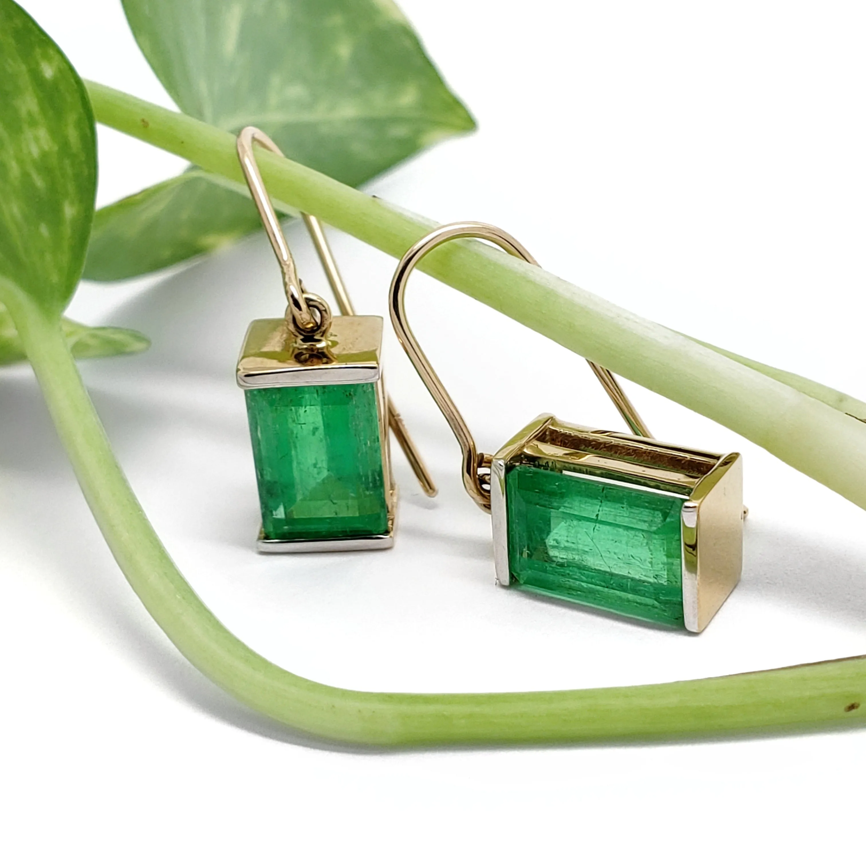 Vintage Emerald Earrings