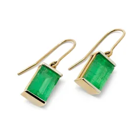 Vintage Emerald Earrings