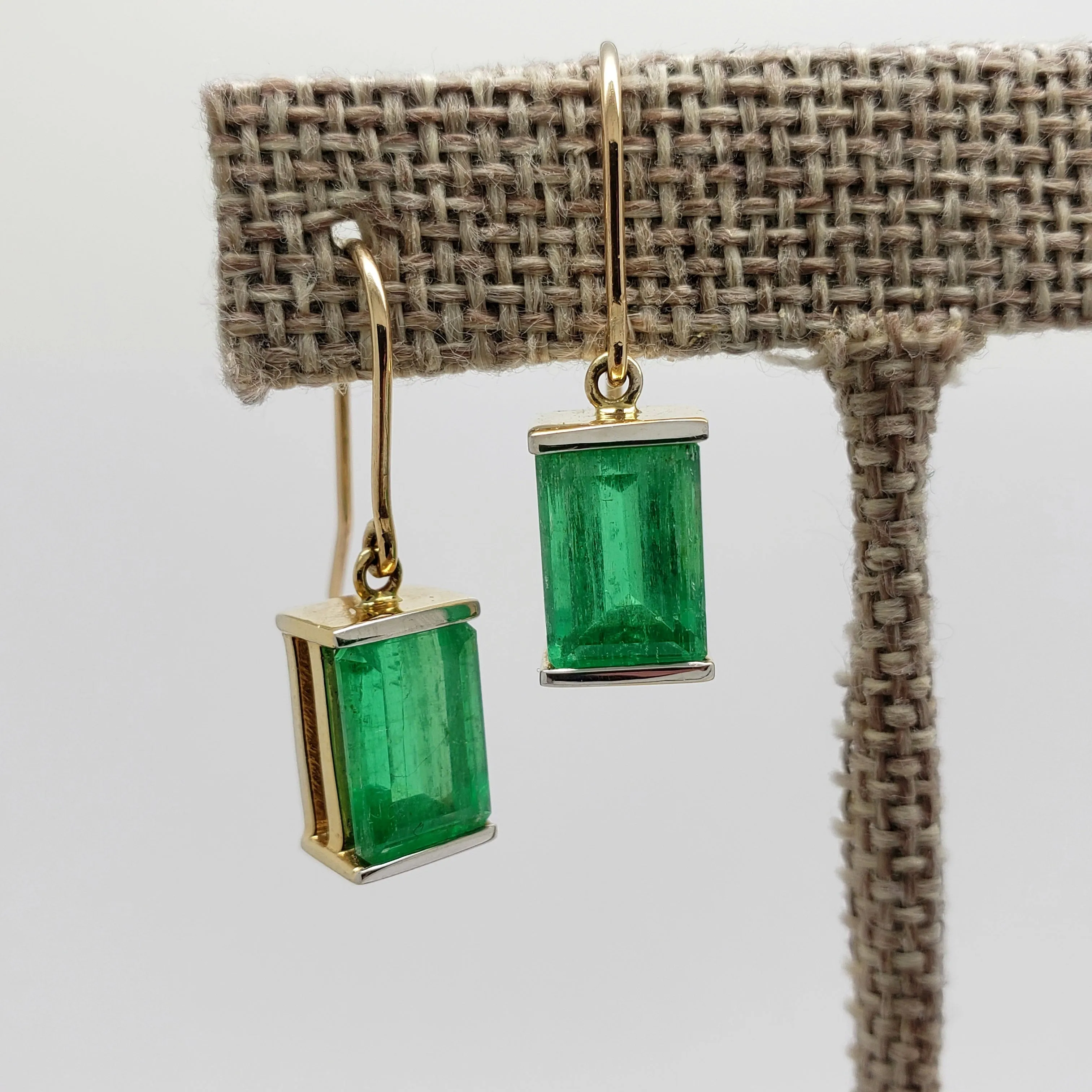 Vintage Emerald Earrings