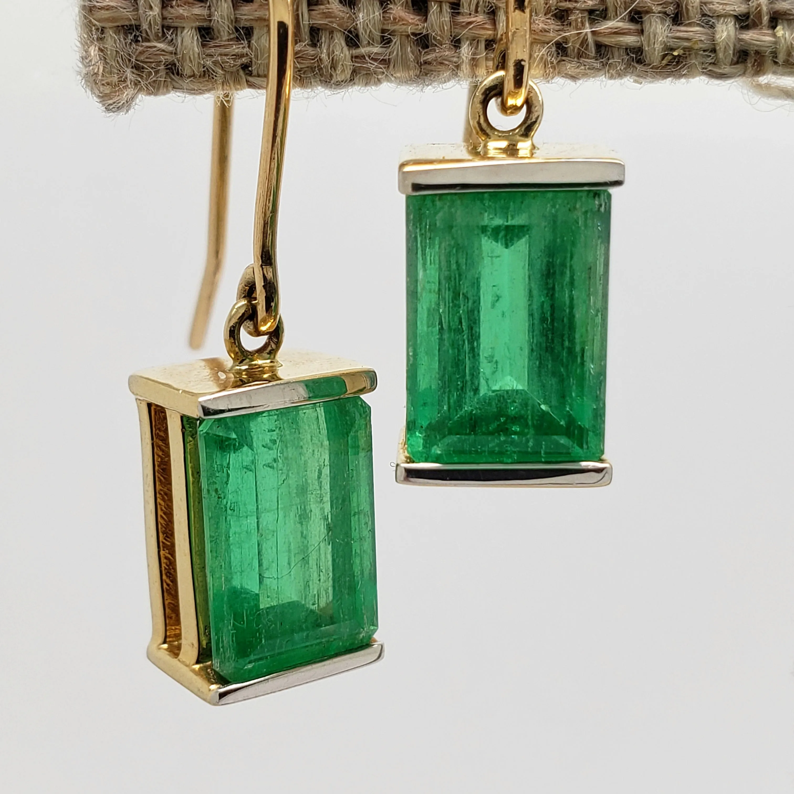 Vintage Emerald Earrings