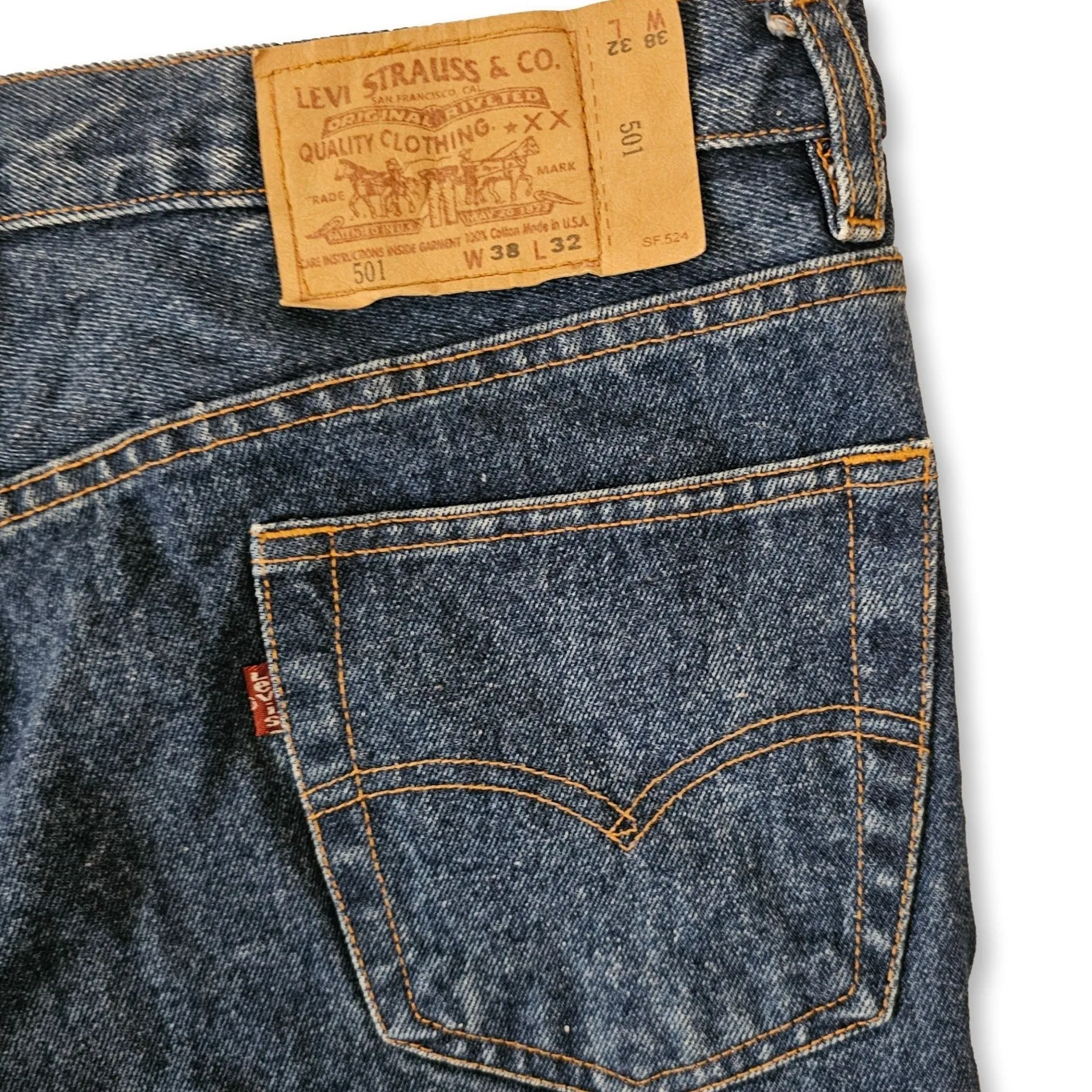 Vintage Levi's 501 jeans made in USA