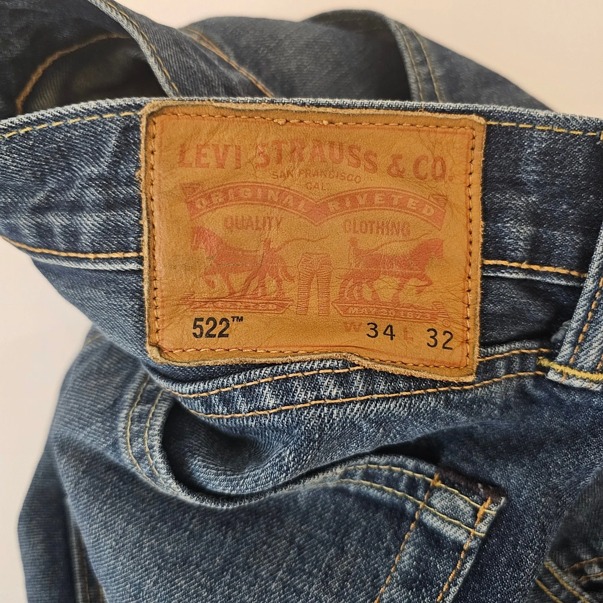 Vintage Levi's jeans made in Mexico