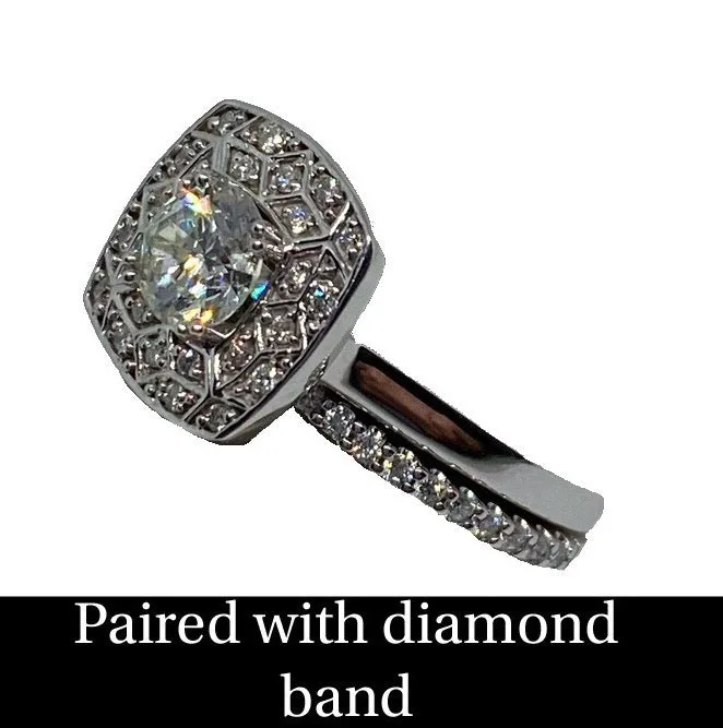 Vintage Style Diamond Ring