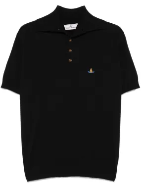 Vivienne Westwood Cotton And Cashmere Polo Shirt