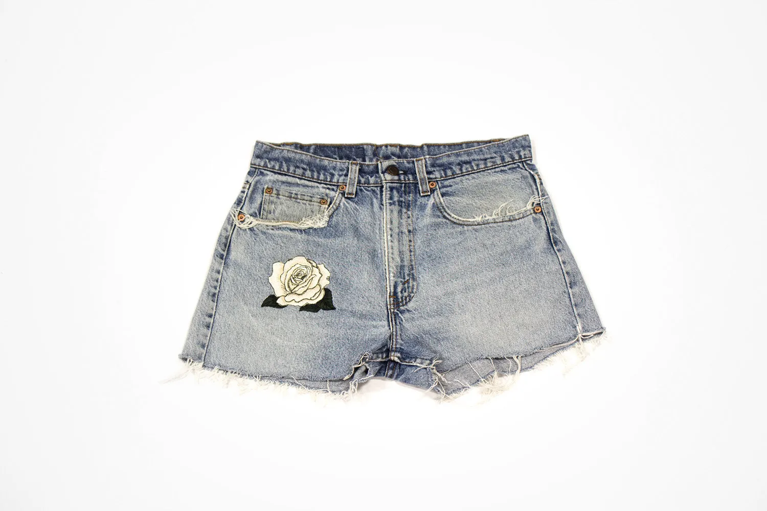 White Rose Vintage Cut Offs