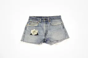 White Rose Vintage Cut Offs