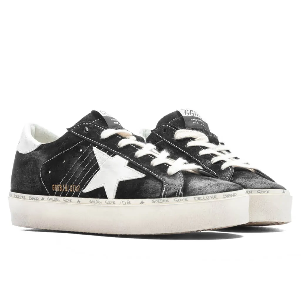 Women's Leather Suede Hi Star - Black/Milky