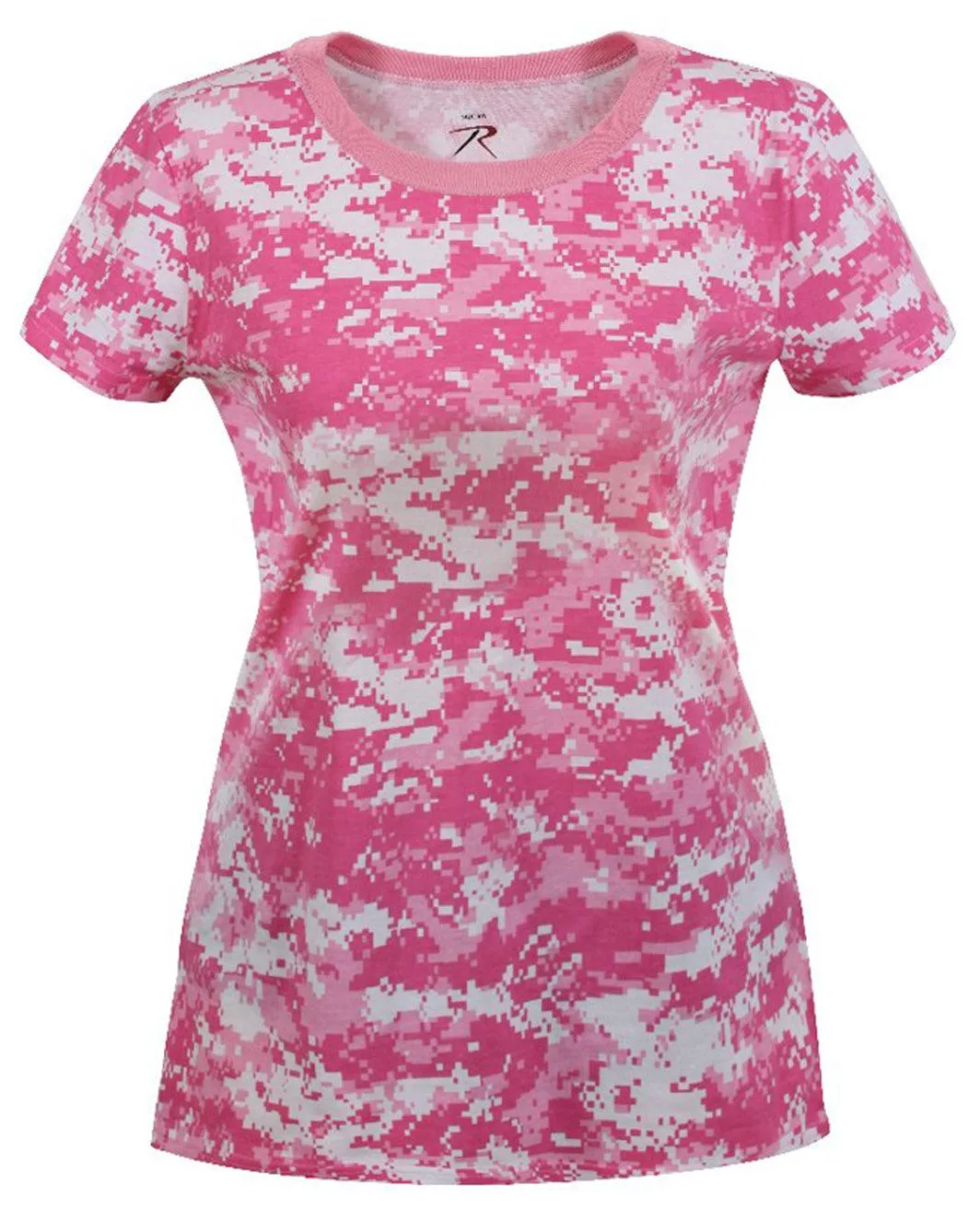 Womens Long Length Camo T-Shirt