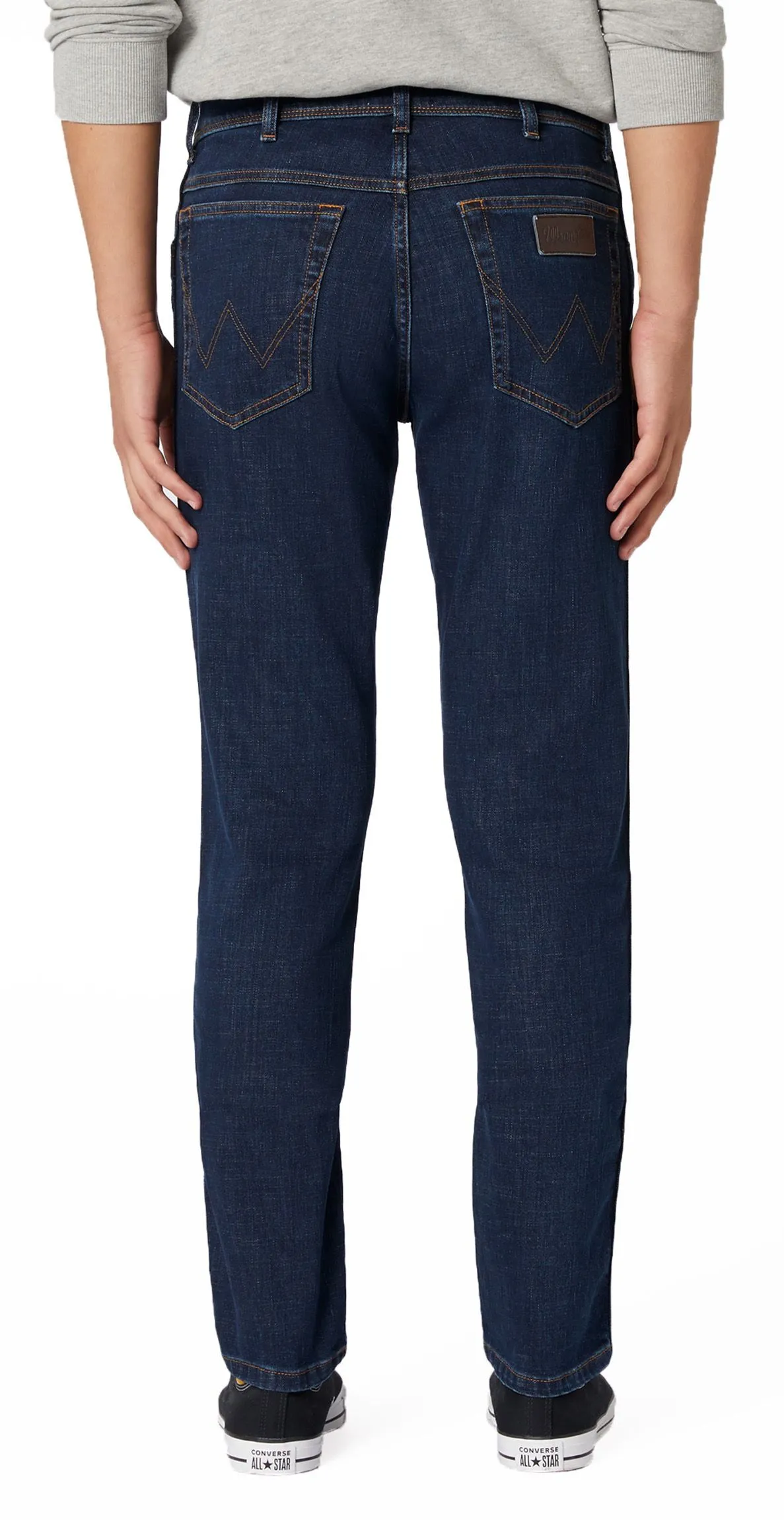 Wrangler Texas Slim Stretch Denim Jeans Cross Game