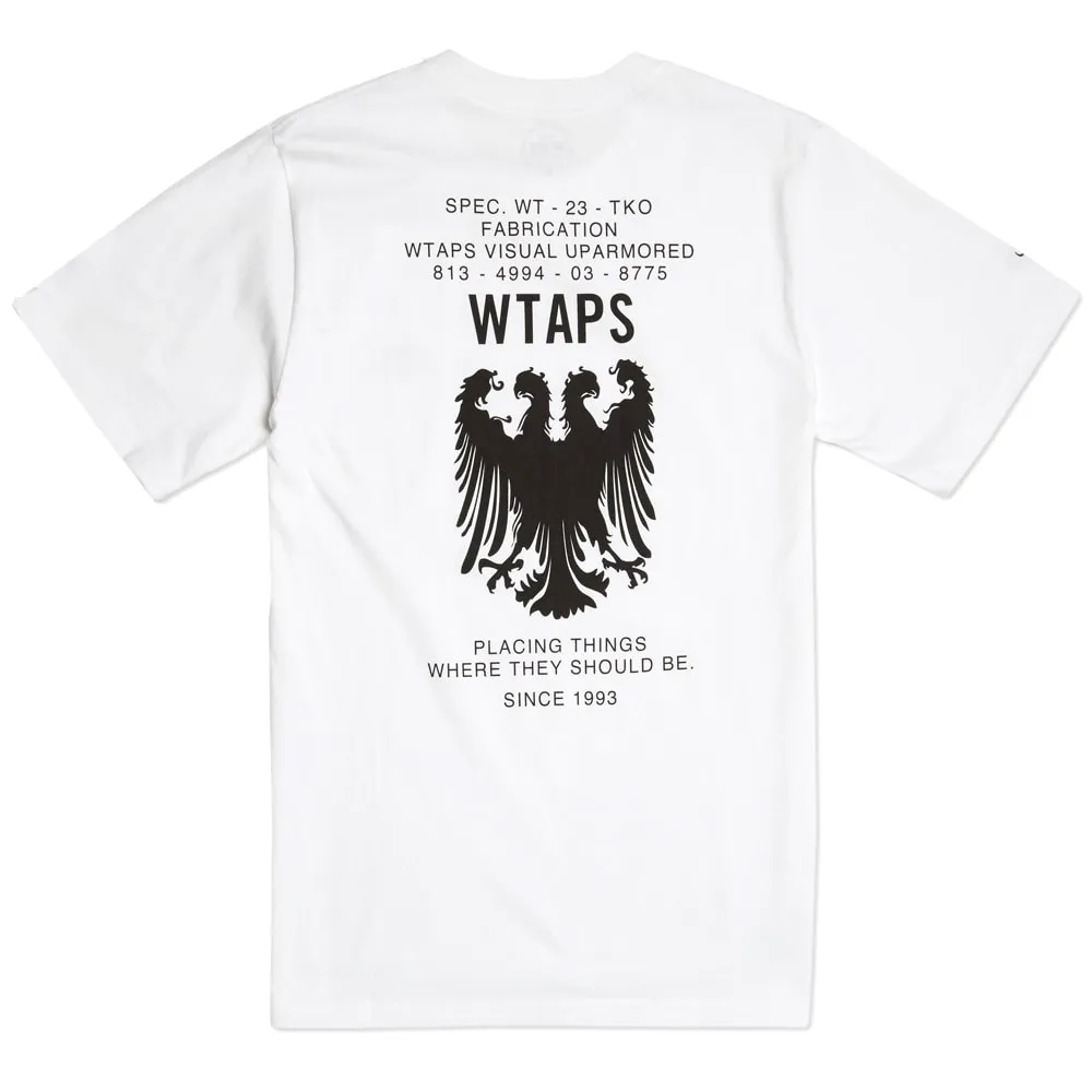 WTAPS Heraldry Pocket Print TeeWhite