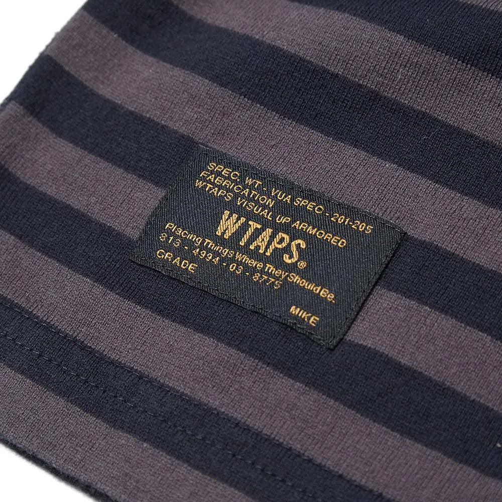 WTAPS Long Sleeve Vasque TeeCharcoal