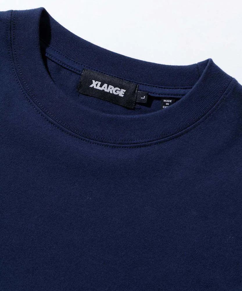 X-Large  |Crew Neck Unisex Street Style Plain Cotton Short Sleeves