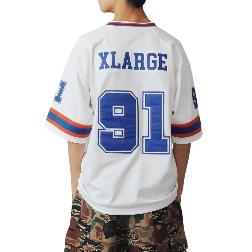 X-Large  |Unisex Street Style U-Neck Short Sleeves Oversized Logo